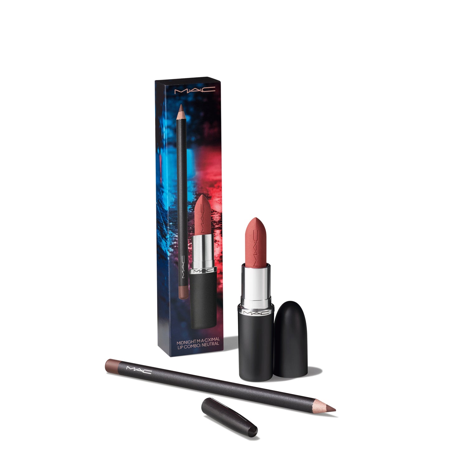 MAC - Midnight MACximal Lip Combo: NEUTRAL