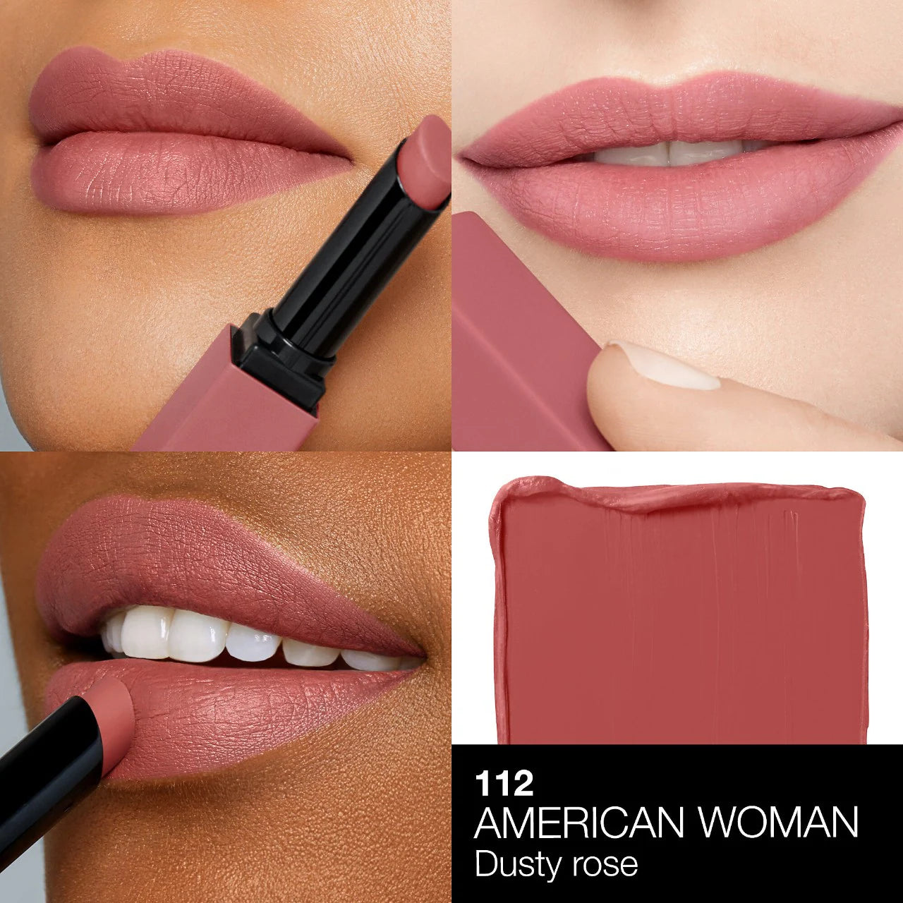 NARS - Starlight Holiday Collection Powermatte Lipstick - AMERICAN WOMAN