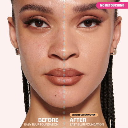 Huda Beauty - Easy Blur Natural Airbrush Foundation - TOASTED COCONUT 240N