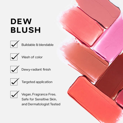 Saie - Dew Blush Liquid Cream Blush - BABY
