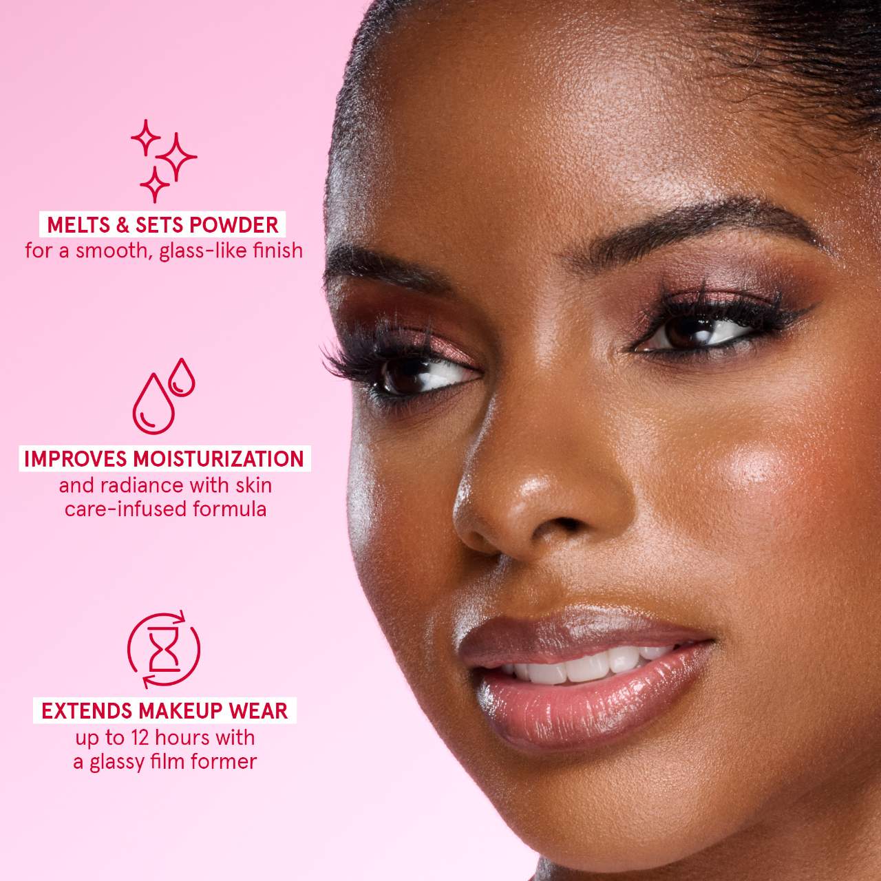 ONE/SIZE - Powder Melt Glass Setting Spray - 100ml