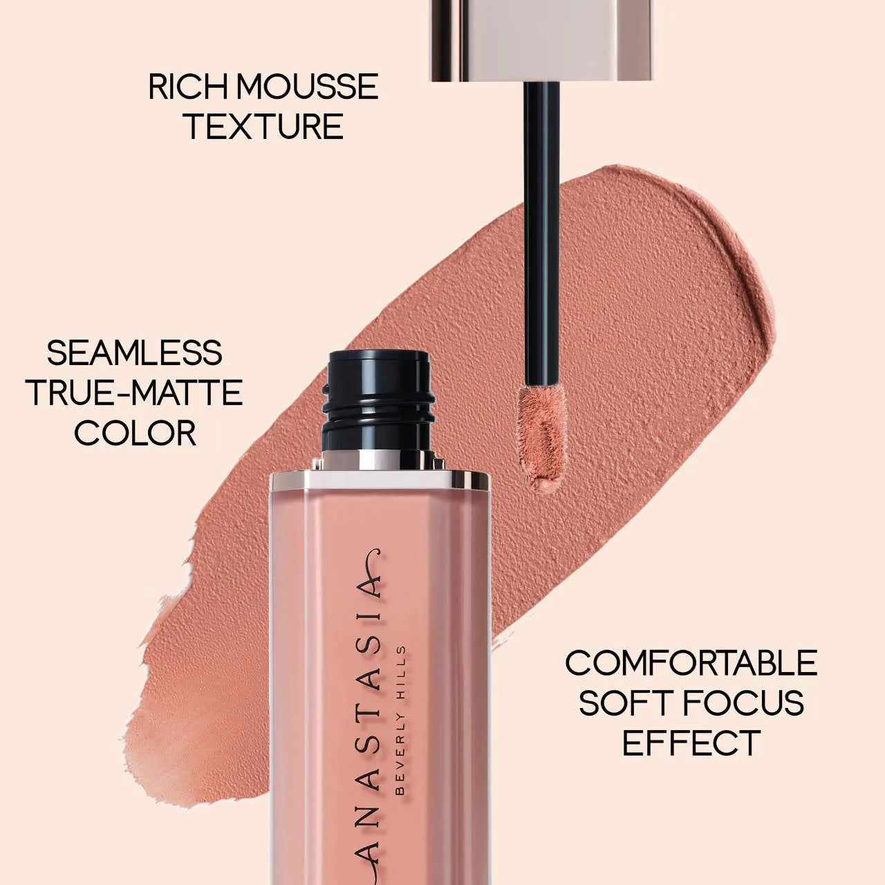 Anastasia Beverly Hills - Lip Velvet Liquid Lipstick - PALE MAUVE