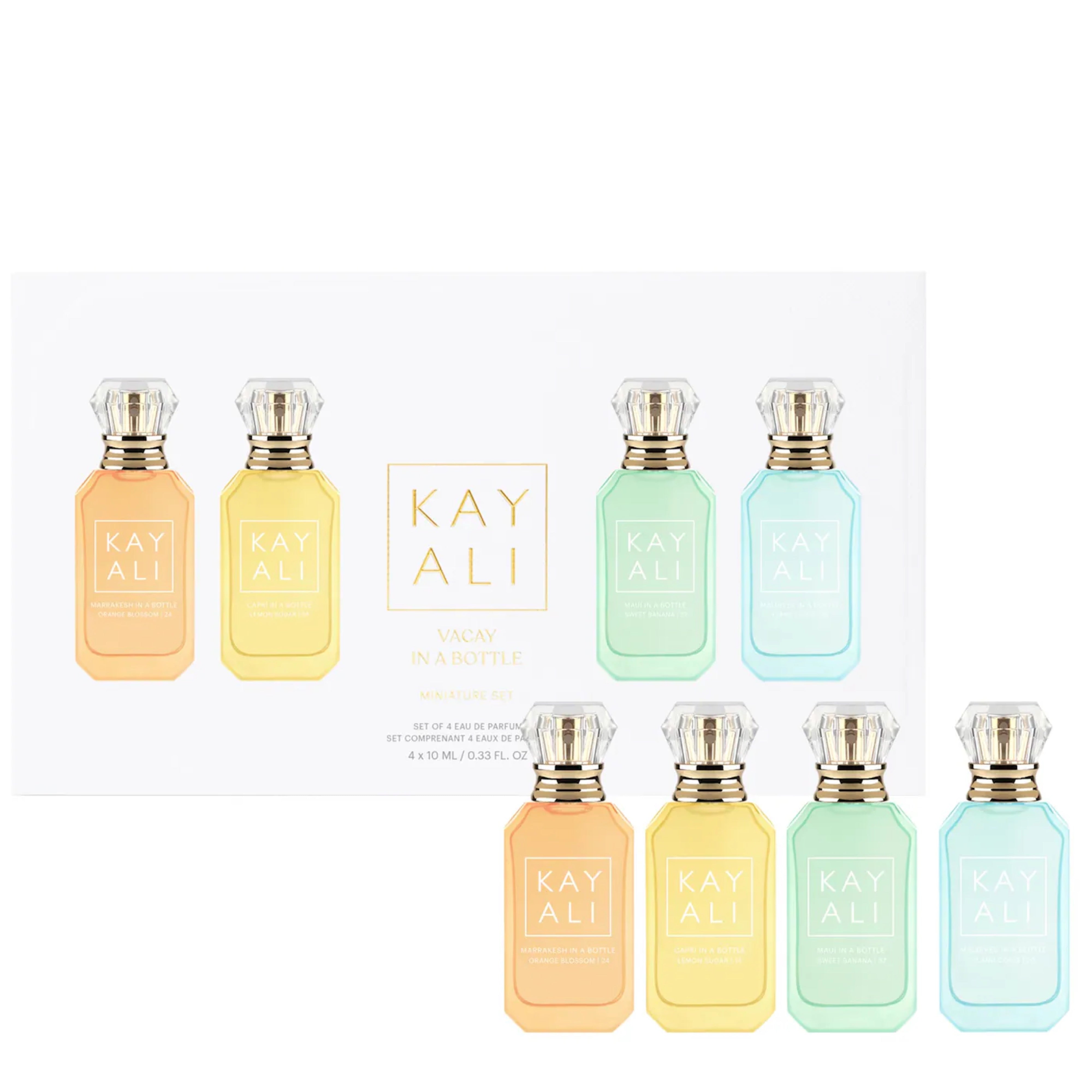 KAYALI - Mini Perfume Set - VACAY IN A BOTTLE – Makeup Lounge Pakistan