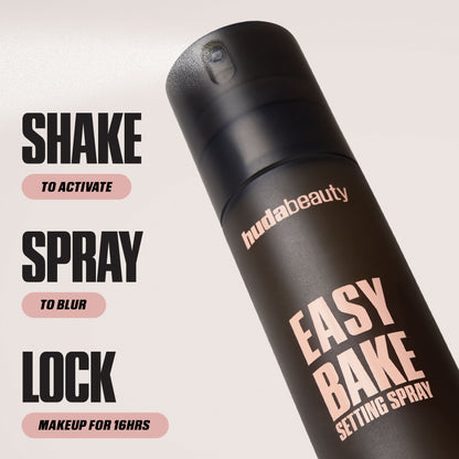 Huda Beauty - Easy Bake Blurring Setting Spray with 16-Hour Wear - 30ml