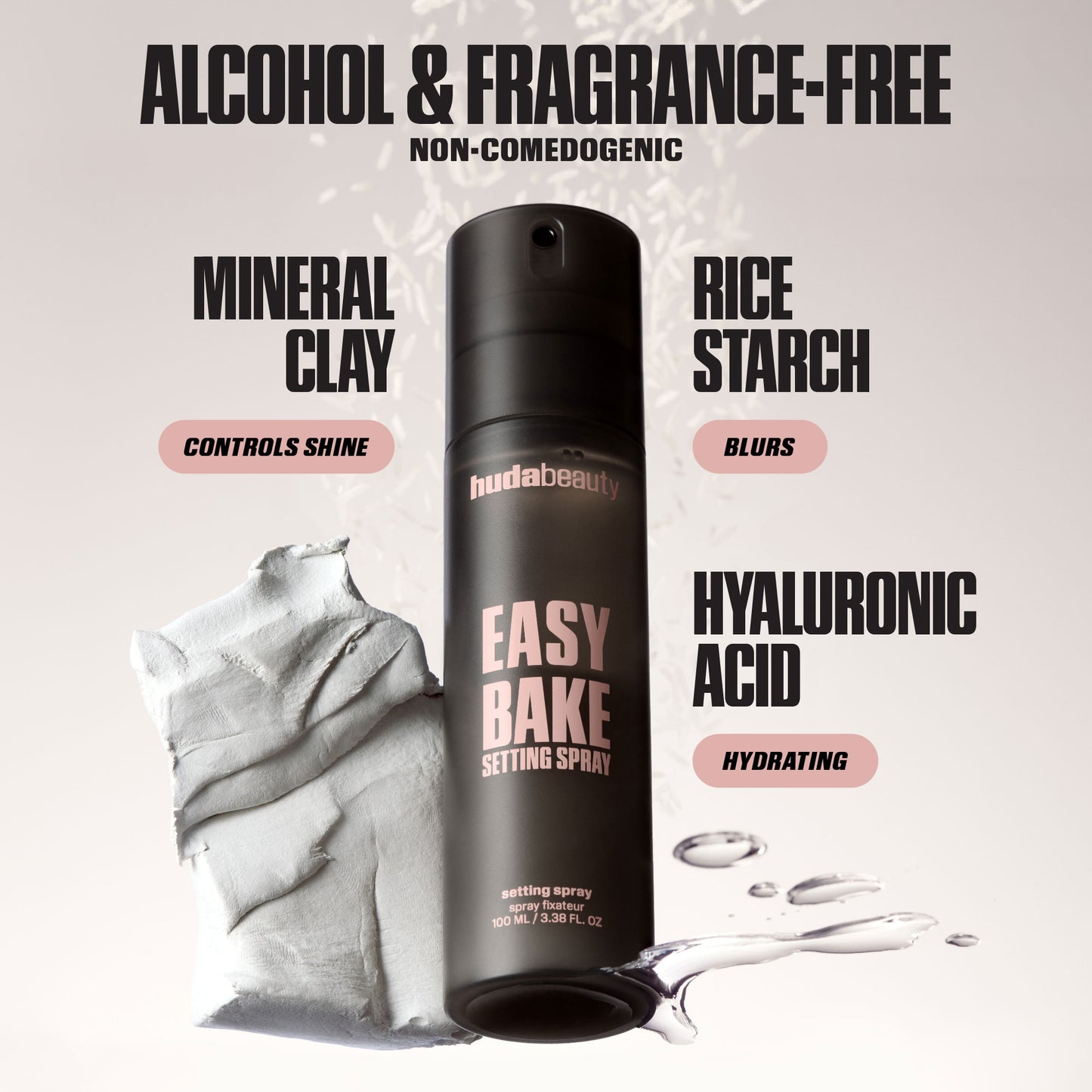 Huda Beauty - Easy Bake Blurring Setting Spray with 16-Hour Wear - 30ml
