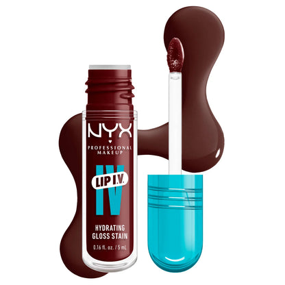 NYX Professional Makeup- Lip I.V. Hydrating Lip Gloss Stain - WATER ‘BOUT WINE?