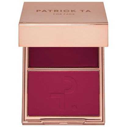 Patrick Ta - Major Headlines Double-Take Crème & Powder Blush Duo - SHE’S WANTED