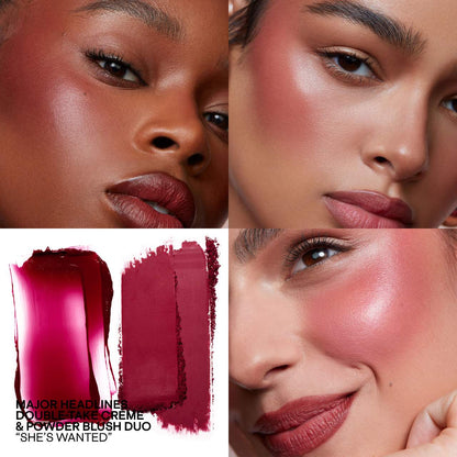 Patrick Ta - Major Headlines Double-Take Crème & Powder Blush Duo - SHE’S WANTED