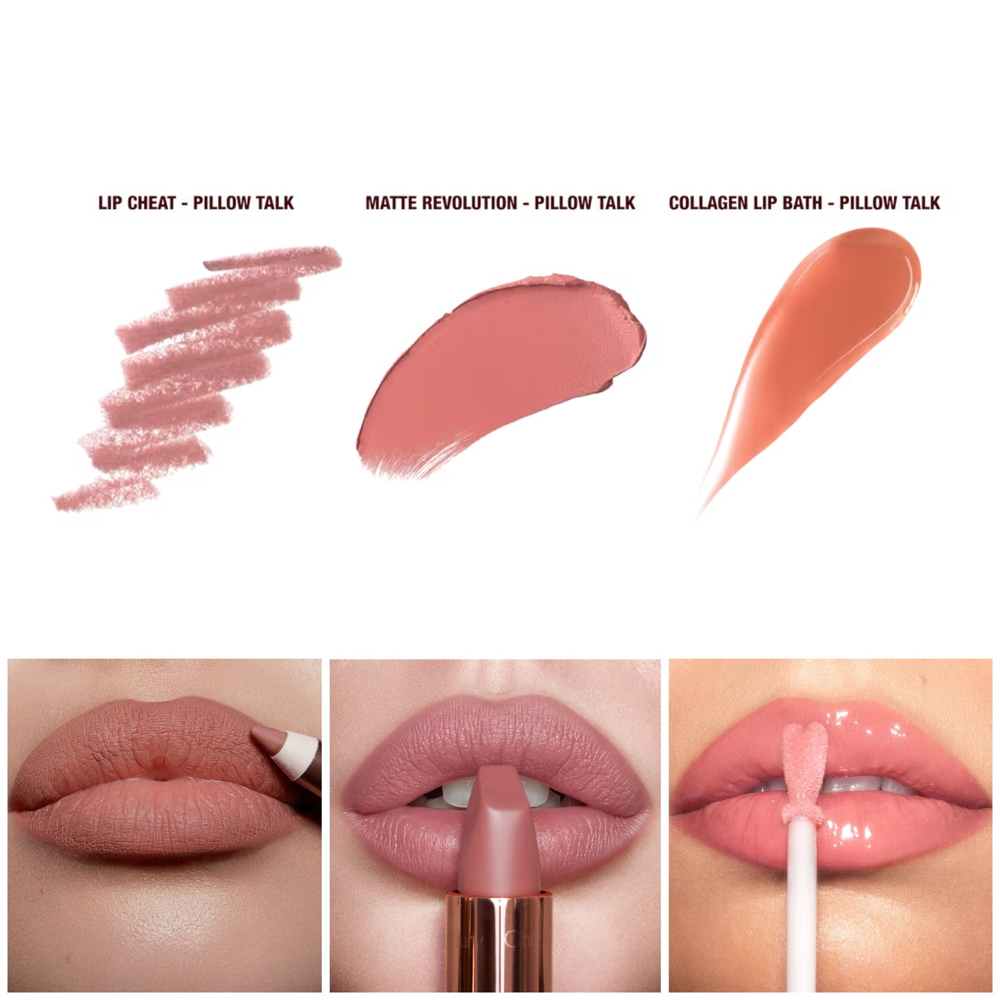 Charlotte Tilbury - Pillow Talk Iconic Mini Lip Kit