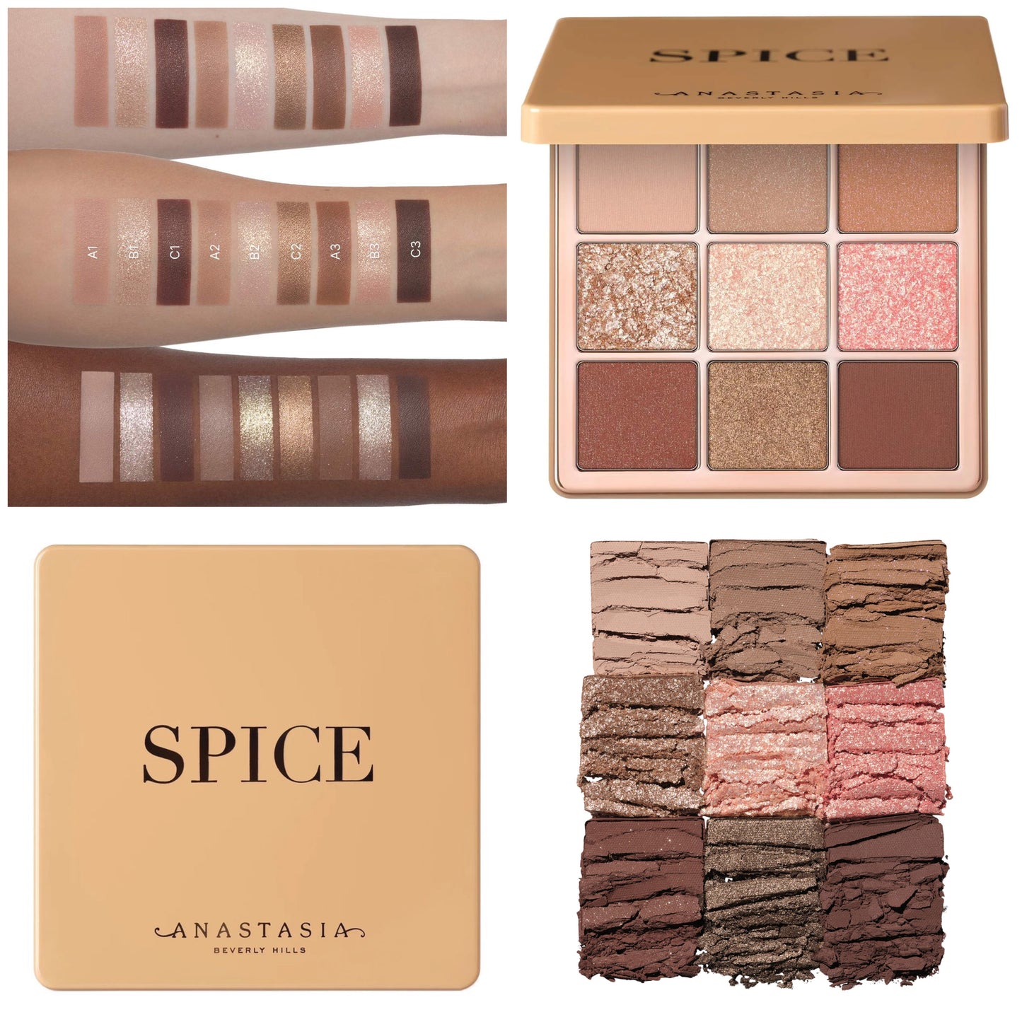 Anastasia Beverly Hills - Mini Spice Eye Palette