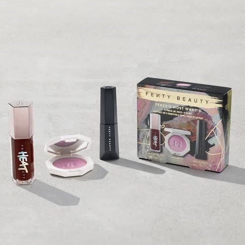 Fenty Beauty - Fenty's Most Want'd: 3-Piece Lip, Face + Eye Kit