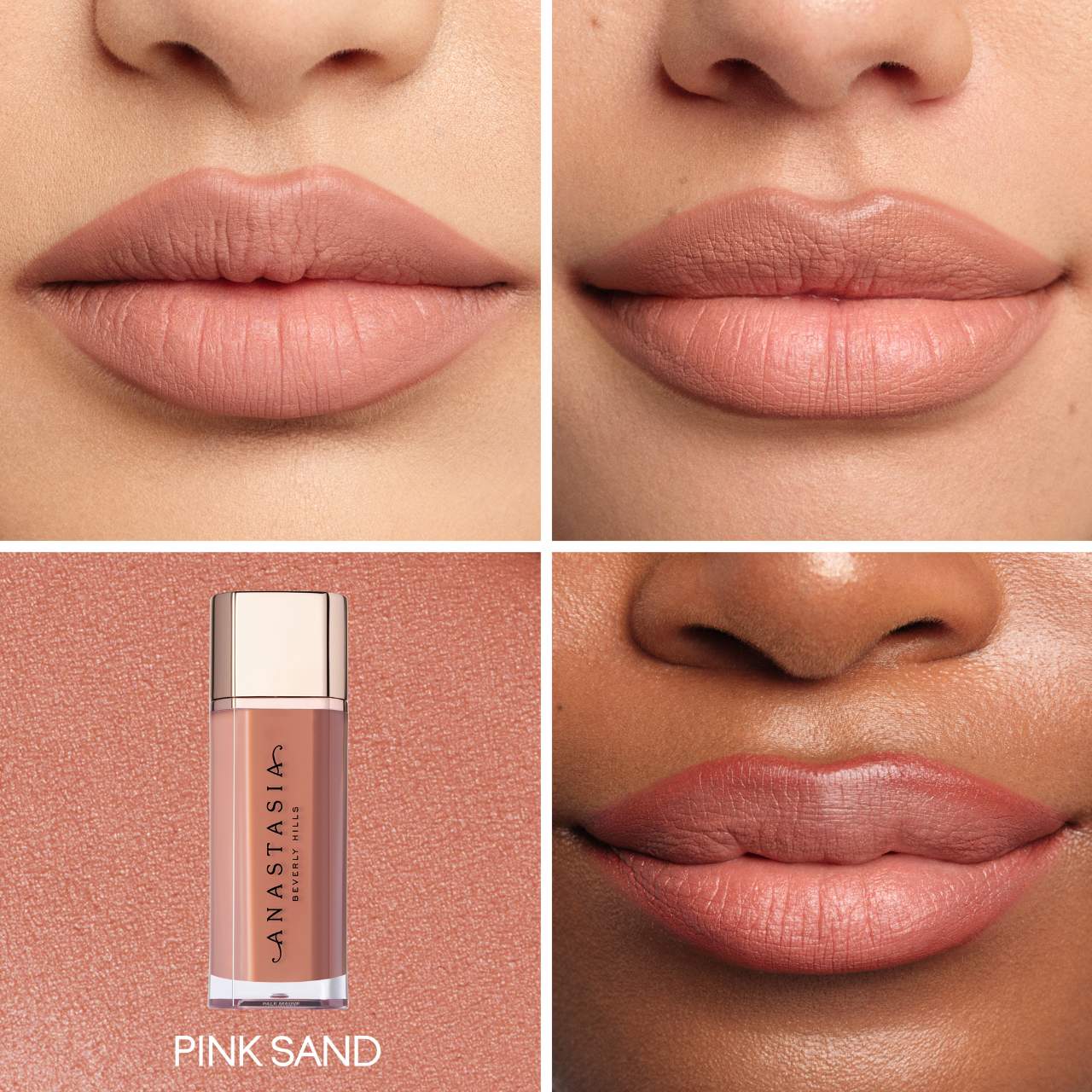 Anastasia Beverly Hills - Lip Velvet Liquid Lipstick - PINK SAND