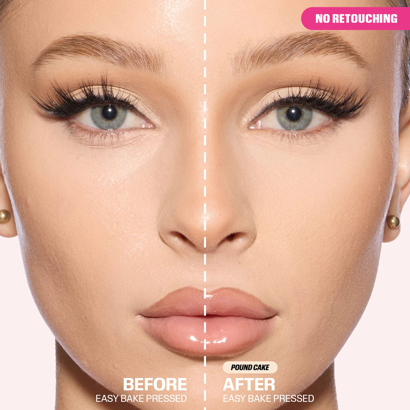 Huda Beauty - Easy Bake Airbrush Matte Pressed Setting Powder - POUND CAKE