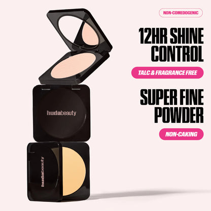Huda Beauty - Easy Bake Airbrush Matte Pressed Setting Powder - CHERRY BLOSSOM CAKE