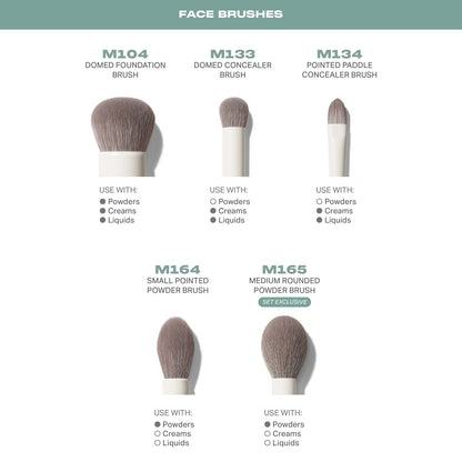 Morphe - Ready, Set, Pro 16-Piece Face & Eye Brush Set