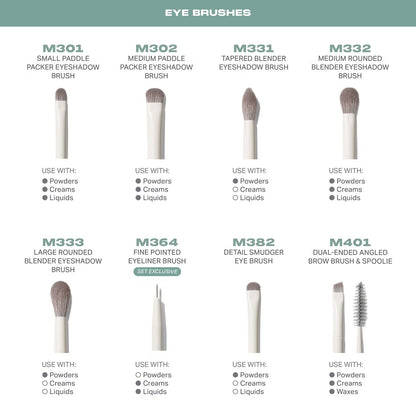 Morphe - Ready, Set, Pro 16-Piece Face & Eye Brush Set