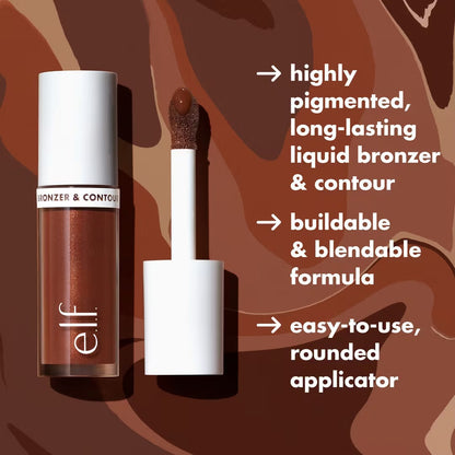 e.l.f - Camo Liquid Bronzer & Contour - 5 MEDIUM