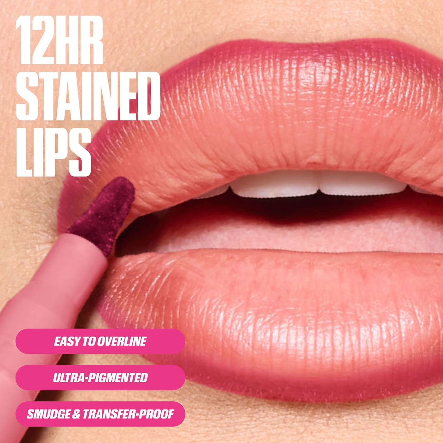 Huda Beauty - Kiss Me Rosy Pink Lip Duo