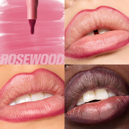 Huda Beauty - Kiss Me Rosy Pink Lip Duo