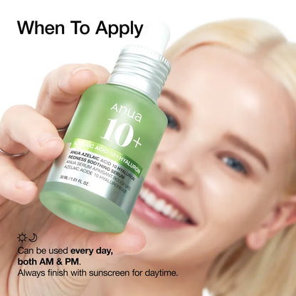 ANUA - Azelaic Acid 10 Hyaluron Redness Soothing Serum