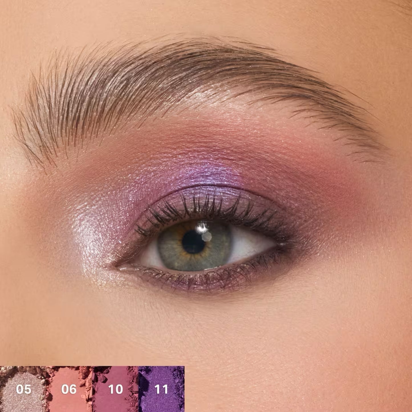 Morphe - ChromaPlus 12-Pan Eyeshadow Palette - ELECTRIC CURRANT