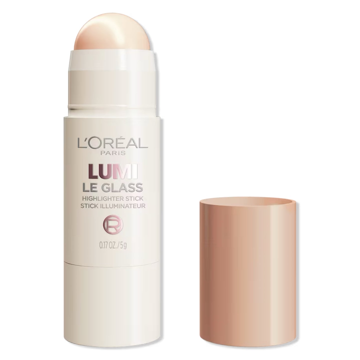 L’Oreal - Lumi Le Glass and Glow Highlighter Stick - GLASSY PEARL ECLAT