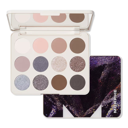 Morphe - ChromaPlus 12-Pan Eyeshadow Palette - MOON STONE