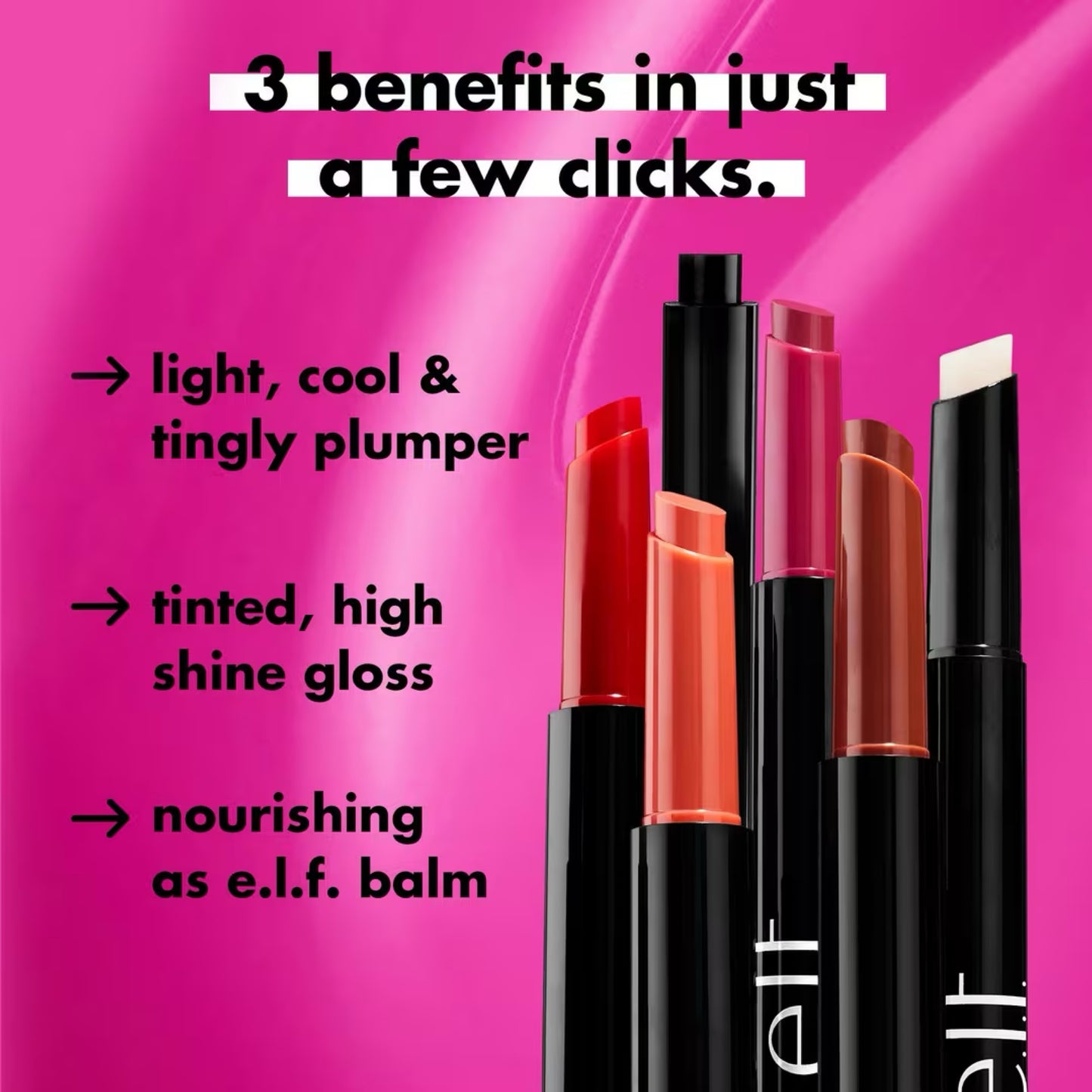 e.l.f - Pout Clout Lip Plumping Pen - IN THE CLEAR
