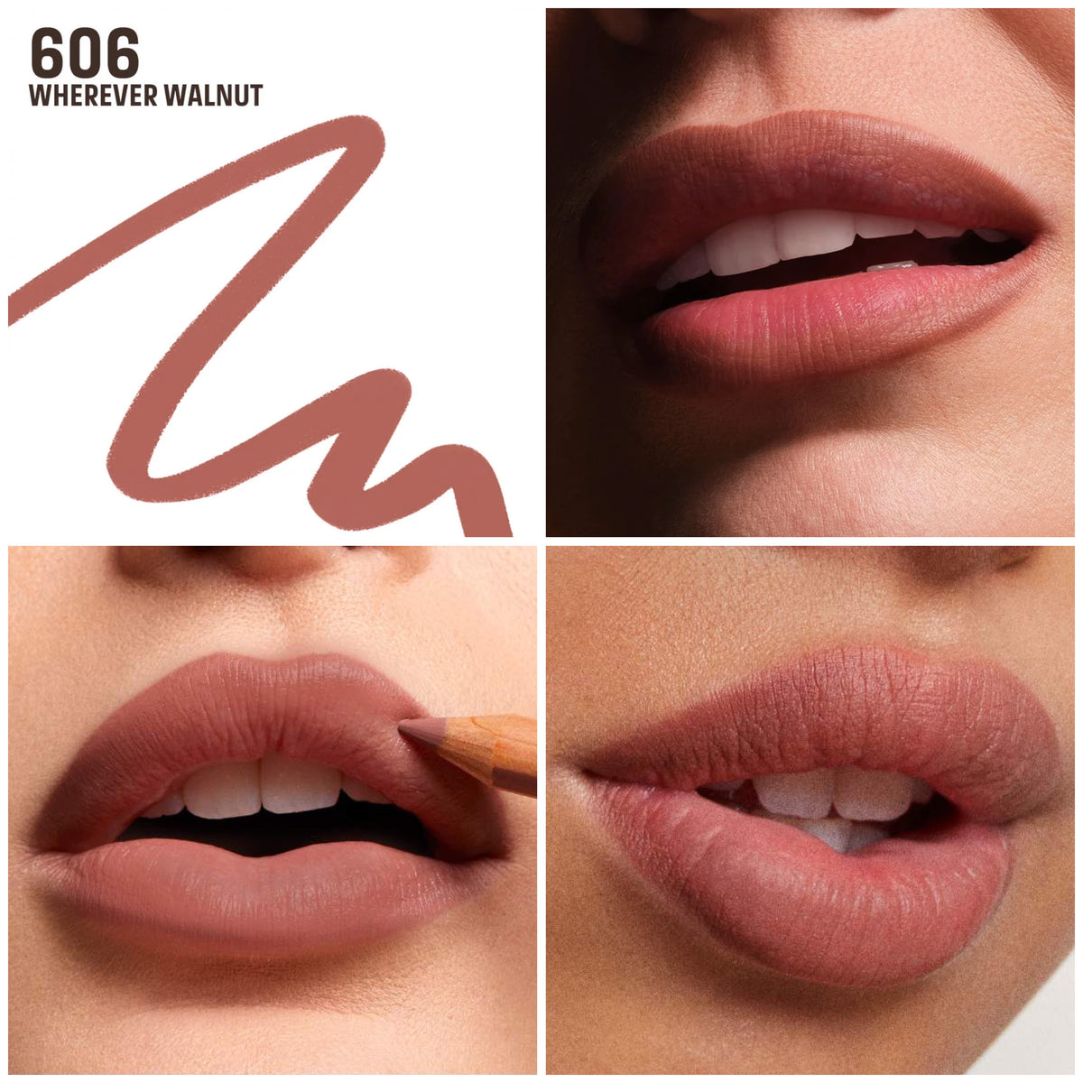 MAKE UP FOR EVER - Artist Color Pencil Longwear Lip Liner - 606 WHEREVER WALNUT