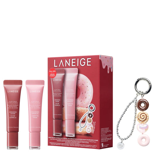 LANEIGE - Glaze Craze Donut Delight Hydrating Tinted Lip Serum Duo