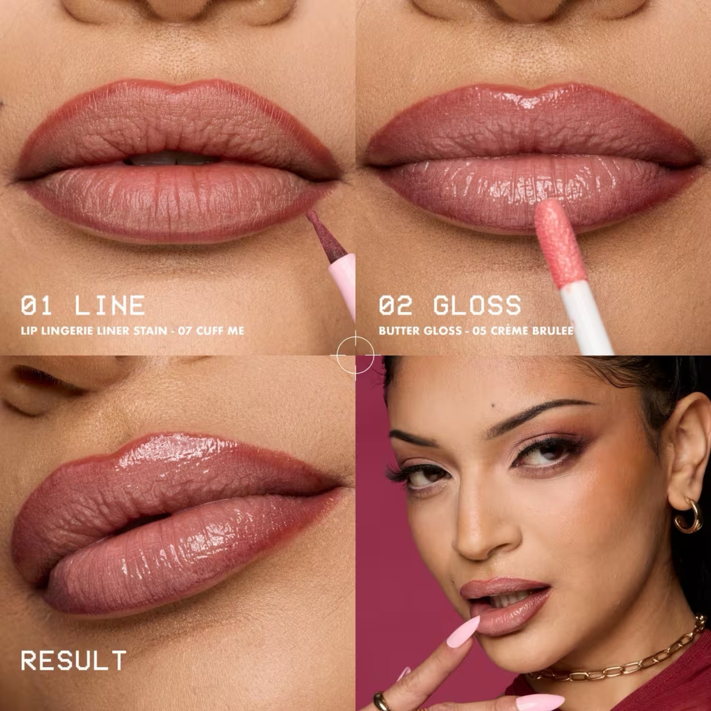 NYX Professional Makeup - Lingerie Lip Liner Stain - HOT & HEAVY