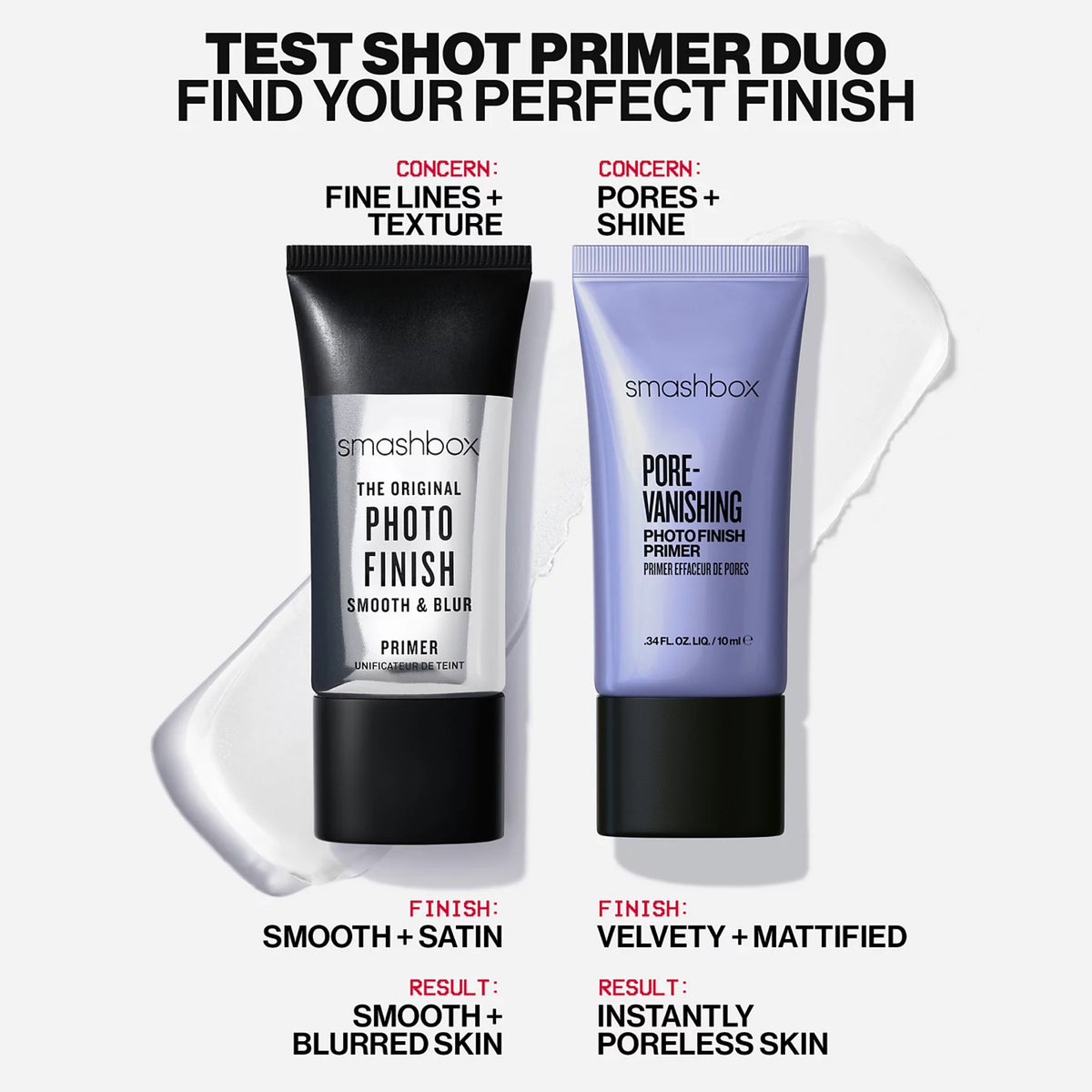 Smashbox - Test Shot Mini Face Primer Duo