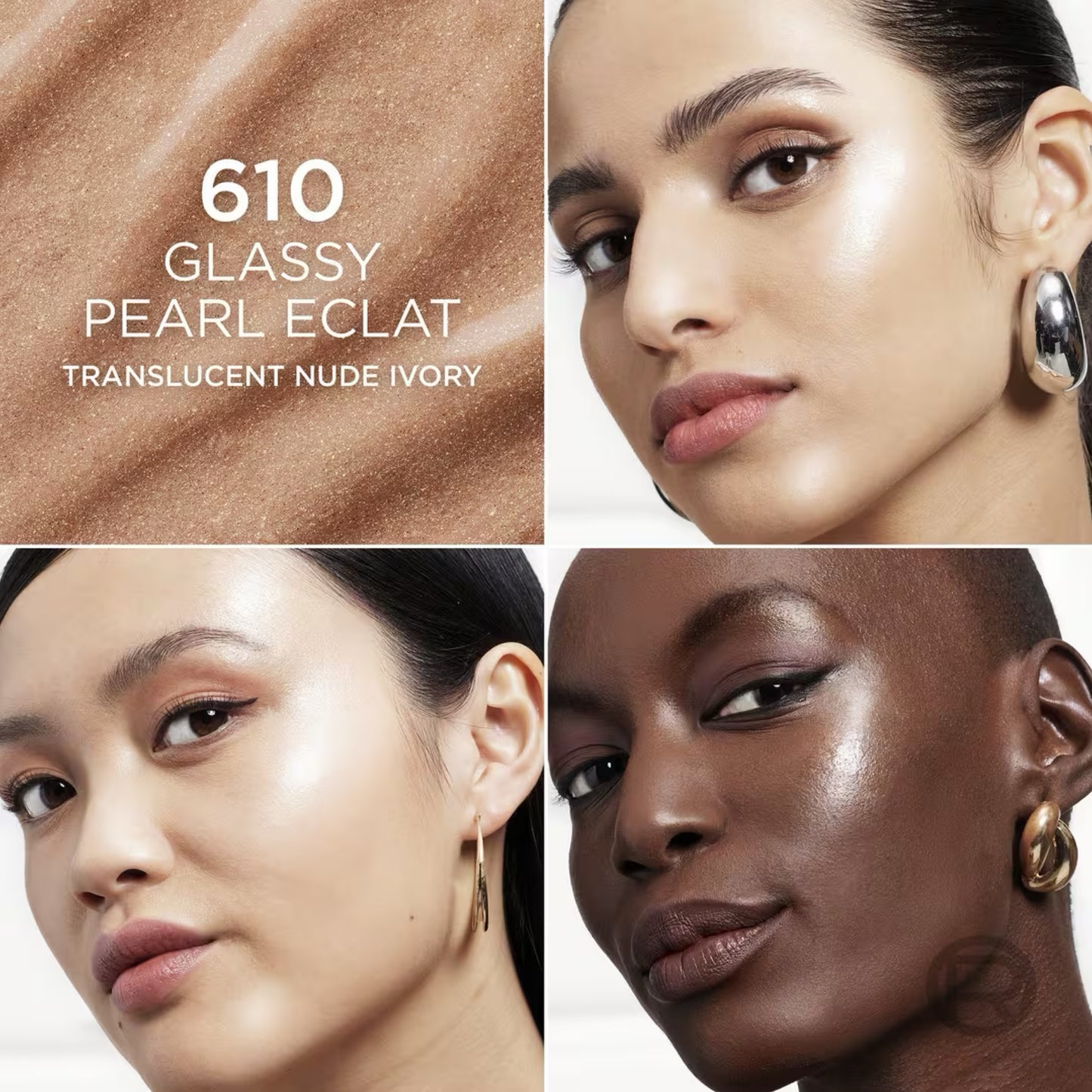 L’Oreal - Lumi Le Glass and Glow Highlighter Stick - GLASSY PEARL ECLAT