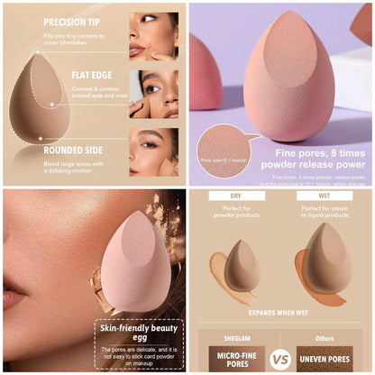Shein - Makeup Sponge - 1pc Random Colour