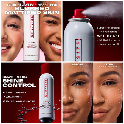 ONE/SIZE -  Oil Sucker Liquid Blotting Paper Touch Up Spray